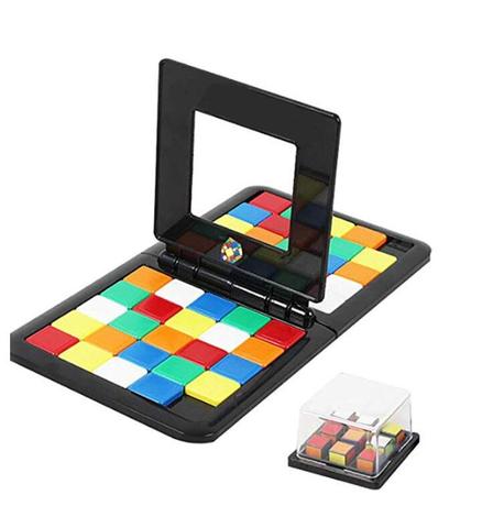 Puzzle Cube 3D Puzzle Race Cube Board Game Kids Adults Education Toy Parent-Child Double Speed Game Magic Cubes ► Photo 1/5