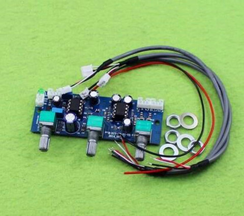 Free Shipping!!!  2.1 channel subwoofer preamp board / low pass filter board / single power amplifier / Electronic Component ► Photo 1/3