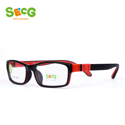 SECG Square Detachable Optiacal kids Frame Spectacle Childrne Frames Myopia Hyperopia Oculos Prescription Glasses No Screw ► Photo 1/6