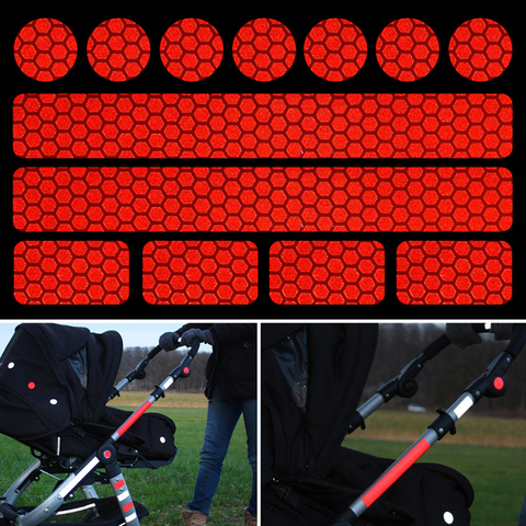 Reflective sticker for pushchairs, bicycle helmets ► Photo 1/6