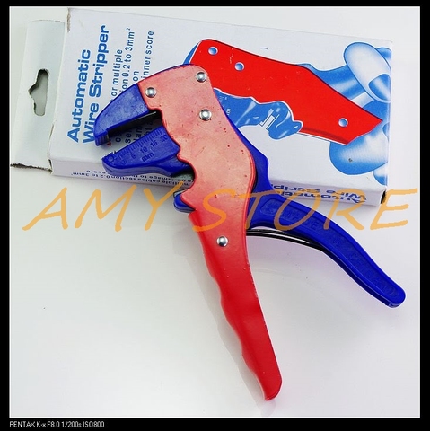 Automatic Wire Stripper Cutter Plier Light and Handy Single Multiple Cables Section 0.2-3mm2 Square millimeter Self Adjustive ► Photo 1/2