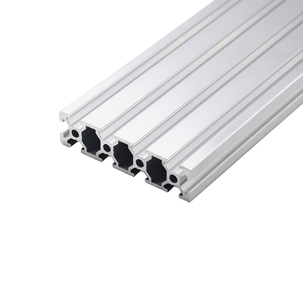350/500mm Length Aluminum T-slot Extruded Profile 2080 Extrusion Frame For 