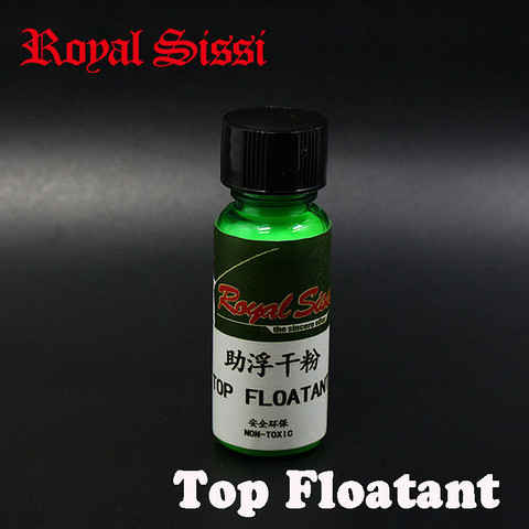 Royal Sissi 2bottles fly fishing Top Floatant powder non-toxic Super floating powder for dry flies&emergers fly tying chemical ► Photo 1/6