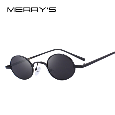 MERRY'S DESIGN Men/Women Retro Oval Sunglasses Vintage Sun glasses Small Frame UV400 Protection S'6501 ► Photo 1/1