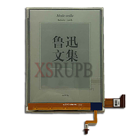 100% original 6-inch HD ED060XG3 ED060XG3(LF)T1-00 LCD for E-book readers LCD display(Not use pocketbook) ► Photo 1/1