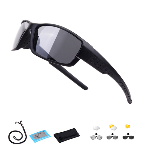 Polarized Photochromic Cycling Glasses Men Women Road Mountain Bike Sunglasses UV400 Bicycle Eyewear Riding Sport Goggles ► Photo 1/6