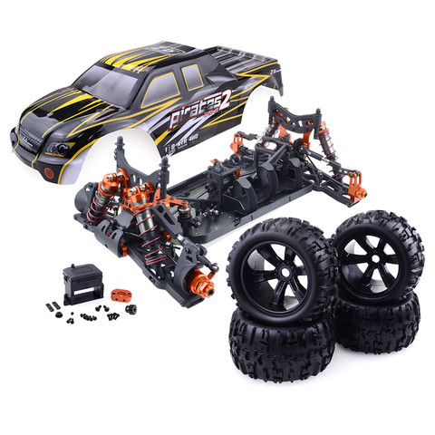 ZD Racing 9116-V2 9116-V3 1:8 Scale 4WD Monster Truck without Electronic Parts KIT Version ► Photo 1/6