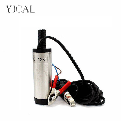 Electric Oil Suction Pump Diesel Fuel Oil Pump DC 12v 24v Stainless Steel 38MM Transfer  Suction Submersible Pump Refueling Tool ► Photo 1/6