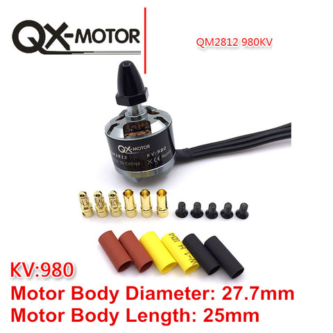 4Pcs QX-Motor CW CCW QM2812(2212) 980KV Brushless Motor for F330 F450 F550 X525 Multicopter RC Drone Motor Parts ► Photo 1/1