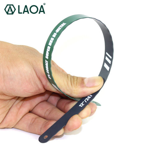 LAOA 10pcs 18T/24T/32T M42 High Speed Steel double Metal Hand Steel Saw Blade Pruning Tools Metalworking  tools ► Photo 1/6