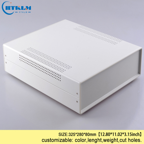 Iron Power supply box electrical connector enclosure diy wire connection box iron project enclosure instrument case 325*280*80mm ► Photo 1/1