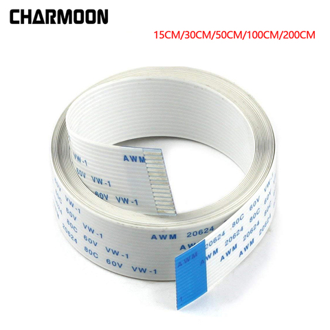 15Pin Ribbon Flex CSI Cable with 15cm 30cm 50cm 100cm 200cm Length for Raspberry Pi Camera ► Photo 1/6