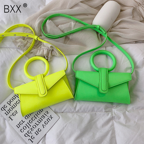 [BXX] Women's Single Shoulder Crossbody Bag All-match Flap 2022 Casual Laides Mini Portable Handbag Chic Chest Waist Bag HE951 ► Photo 1/6