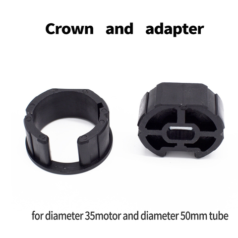 High Quality crown and adapter  For dooya ,xiaomi aqara diameter 35 motor For Motorized Rolling Blind ► Photo 1/1