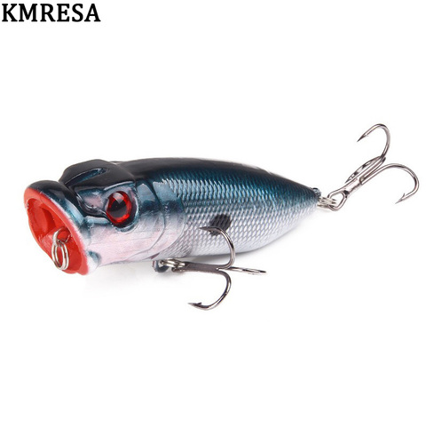 1pcs 6.5cm 11.8g Popper Fishing minnow fishing lure Crankbait Wobbler Tackle Isca poper Floating Top Water pike lures ► Photo 1/6