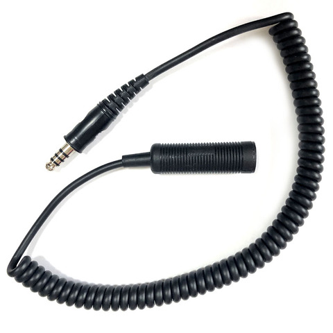 Durable U-92A/U TO U-174/U Bowman Headset Headphone Eextension Cable Helicopter Military Jack ► Photo 1/1