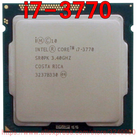 Original Intel CPU Core i7 3770 SR0PK Processor 3.40GHz 8M Quad-Core i7-3770 Socket 1155 free shipping speedy ship out ► Photo 1/1