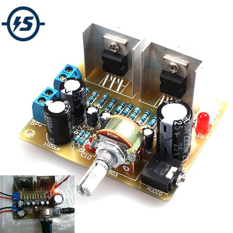TDA2030A DIY Kit Electronic Amplifier Dual Channel Power Board DIY Kit for Arduino Production Training Suite ► Photo 1/3