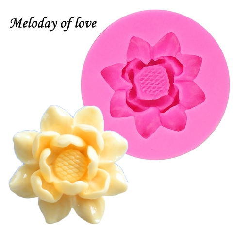 3D Flowers chocolate wedding cake decorating tools DIY fondant silicone mold Resin Clay Soap Mold wholesale T0175 ► Photo 1/6