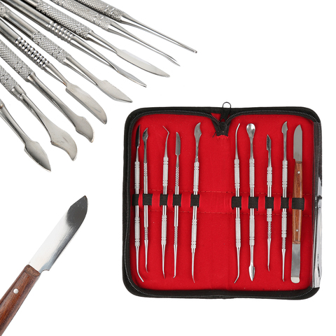 10pcs/set Dental Wax Carving Tool Set Stainless Steel Versatile Kit Dental  Lab Tool Instrument - AliExpress