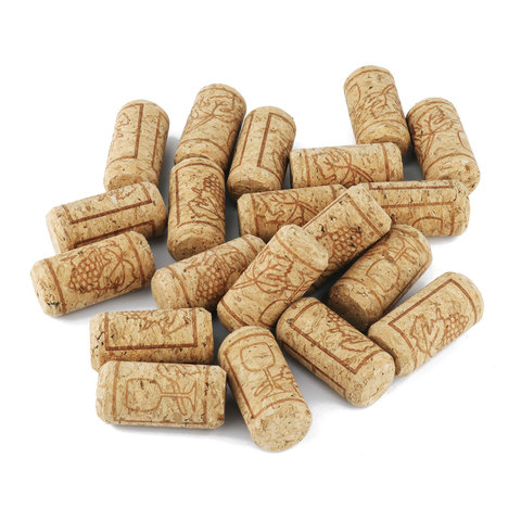 50/100Pcs Wood Corks Natural Straight Wine Bottle Stopper Wooden Anti Leak Sealing Plug Cap Home Wine Making Brewing Stoppers ► Photo 1/6