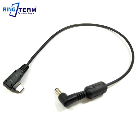 DC5525 to AC-PW10AM PW10AM Power Cable for Sony Camera Alpha A58 A99 A57 A77 II DSLR-A100 A200 A230 A290 A330 A350 A380 A390 ► Photo 1/6