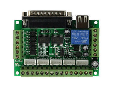 5 Axis CNC Breakout Board For Stepper Driver Controller mach3 ► Photo 1/1