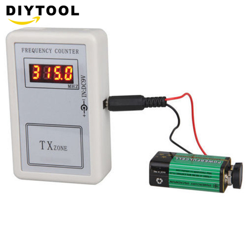Remote Control Wireless Frequency Meter Counter for Car Auto Key Remote Control Detector Cymometer Power Supply Cable ► Photo 1/5