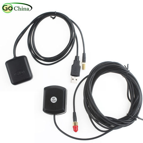 iaotuGo Car GPS Antenna Navigator Amplifier 5M/16FT Car External Repeater Amplifier gps Receiver For Car DVD GPS Phone ► Photo 1/6