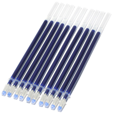 10PCS/LOT 13CM Length 0.5mm Point Roller Ball Pen Refill Black Blue Ink Ballpoint Pen Refills Office School Supplies DIY Sale ► Photo 1/6