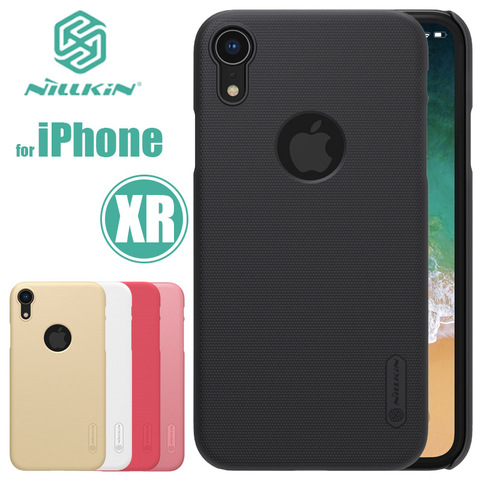 for iPhone XR Case Nillkin Super Frosted Shield for iPhoneXR Hard PC Back Cover Ultra-Thin Case for iPhone XR Nilkin Phone Case ► Photo 1/6