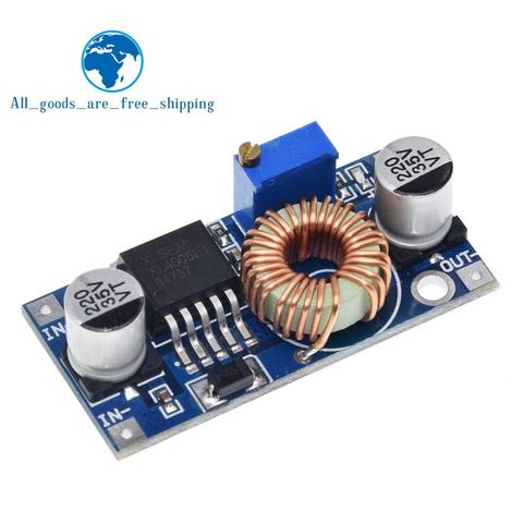 TZT  XL4005 DSN5000 Beyond LM2596 DC-DC adjustable step-down 5A power Supply module,5A Large current Large power ► Photo 1/6
