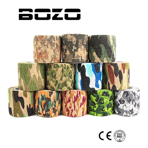 Airsoft paintball Self-adhesive Camouflage Wrap Rifle Hunting Shooting Cycling Tape Waterproof Camo Stealth Non-woven Tape ► Photo 1/6