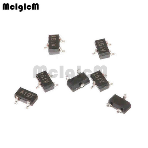 MCIGICM AO3401A,100pcs SMD P-Channel 30V 4A (Ta) 1.4W (Ta) mosfet transistor SOT-23 AO3401 ► Photo 1/6