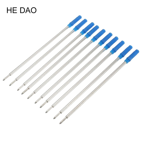 10 Pcs Pen Refill Blue Black Ink Ballpoint Ball Point Pens Refills For High Quality Writing Wholesale Office School Supplies ► Photo 1/6