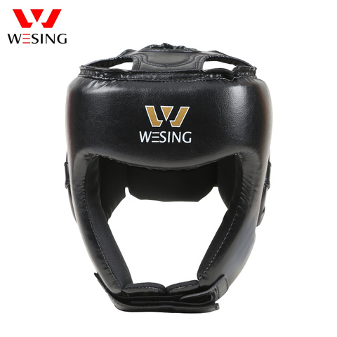 Wesing Boxing Head Guard Sanda Headgear Kickboxing Sparring Helmet Fighting Head Protector ► Photo 1/6