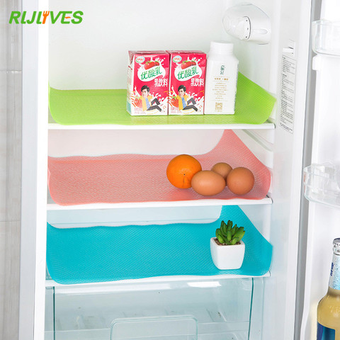 1PC Refrigerator Pad Antibacterial Antifouling Mildew Moisture Tailorable  Pad Refrigerator Mats Fridge Waterproof - AliExpress