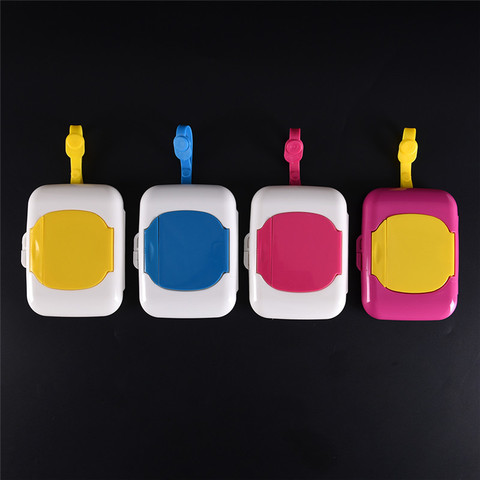 Baby Travel Wipe Case Child Wet Wipes Box Changing Dispenser Storage Holder Tissue Boxes ► Photo 1/1