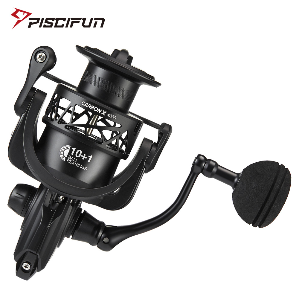 Piscifun Carbon X Spinning Reel 5.2:1 6.2:1 Gear Ratio Light to 162g Carbon  Frame Rotor 11 Shielded BB Saltwater Fishing Reel - Price history & Review, AliExpress Seller - Shop2091019 Store