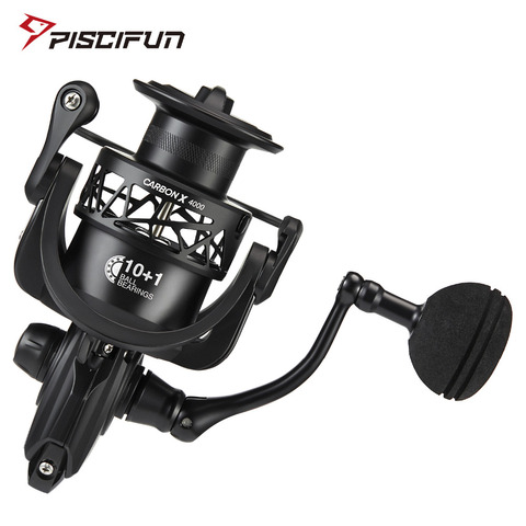 carbon x fishing reel Piscifun Spinning Size 500 1000 Freshwater and Saltwater Spinning Reel Piscifun Carbon X Ice Fishing Reel 500 and 1000 sizes are among the lightest spinning reels in their class Piscifun Carbon X III 2000