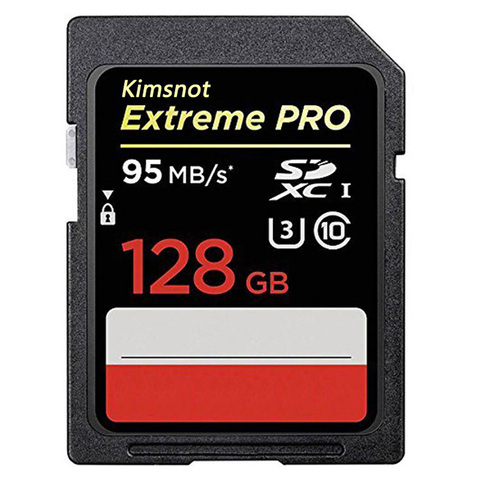 Kimsnot Extreme Pro 633x SD Card 256GB 128GB 64GB 32GB 16GB Flash Memory Card SDXC SDHC Card Class 10 95mb/s UHS-I For Camera ► Photo 1/6