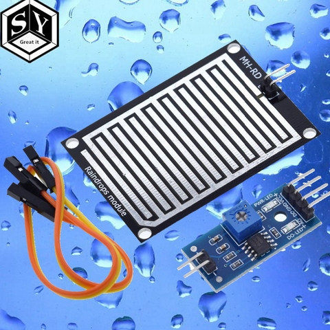 1PCS Great IT Raindrops module/rain sensor module/sensor module widespread rain weather module ► Photo 1/6