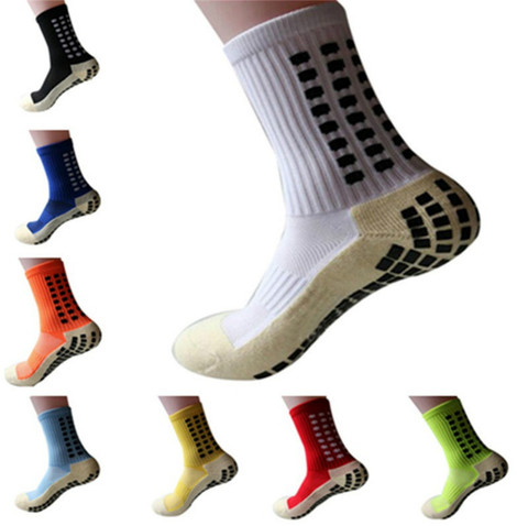 New Sports Anti Slip Soccer Socks Cotton Football Grip socks Men Socks Calcetines (The Same Type As The Trusox) ► Photo 1/6
