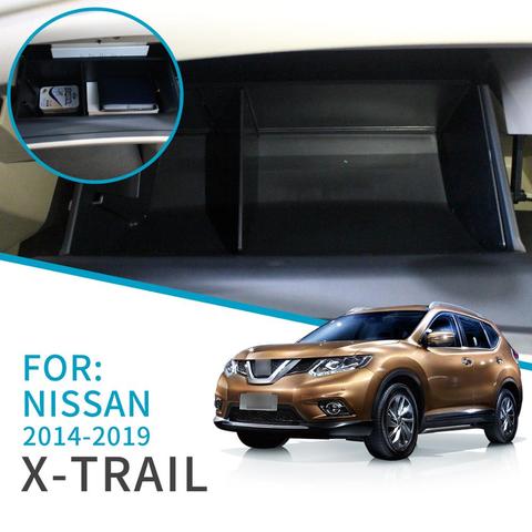Car Glove Interval Storage for Nissan X-TRAIL 2014 ~ 2022 XTRAIL T32 Accessories Console Tidying Central Co-pilot Storage Box ► Photo 1/5