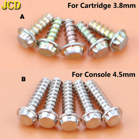 JCD 5PCS 3.8mm 4.5mm Security Bit Screws For Nintendo NES SNES N64 For Gameboy GB Console & Cartridge Case Screws ► Photo 1/6