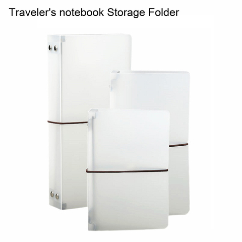Traveler's notebook Folder for Midori Planner refill inner page filler papers Storage Folder office & school Supplies Stationery ► Photo 1/6