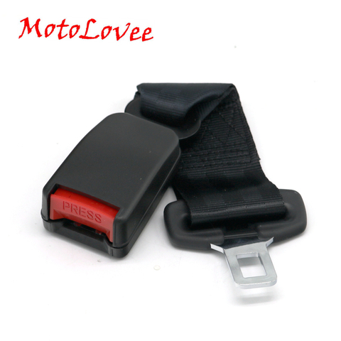MotoLovee Universal Car Auto Seat Seatbelt Safety Belt Extender Extension Buckle Seat Belts & Padding Extender ► Photo 1/5