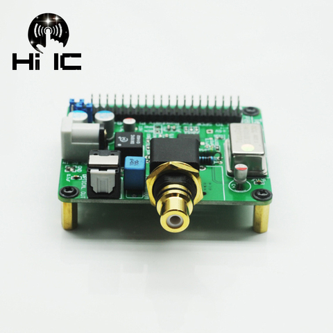 I2S Coaxial HiFi DAC DIGI Digital Audio Sound Card  WM8804G Expansion Board Decode Board Encoder for Raspberry pi3 pi2 B+ 3B+ 4B ► Photo 1/6
