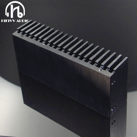 Hifivv audio DIY Cooler Aluminum Heatsink Grille Shape Radiator Heat Sink Chip 155*67*40mm IC Power Transistor ► Photo 1/3