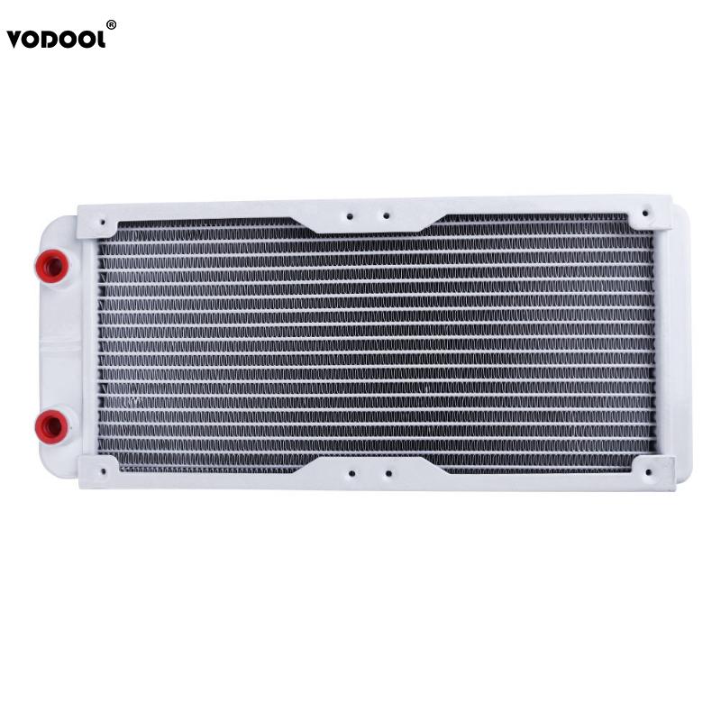 360mm 18 Tube Straight Thread Heat Radiator Exchanger for PC CPU Water Cooling
